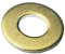 Aerzetix C19065 - Rondella piatta, M2,5, diametro 6 mm, in ottone, 100 pezzi