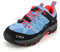 CMP Rigel Low, Unisex Trekking- & Wanderhalbschuhe, Türkis (Clorophilla-Red Fluo 89BD), 37 EU (4 UK)