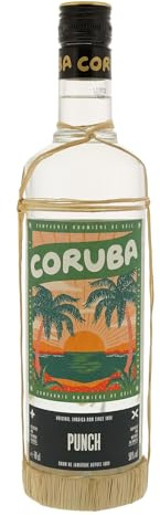 Coruba White Punch Rum 50% Vol. 0,7 Liter - Erfrischender Rum für tropische Cocktails