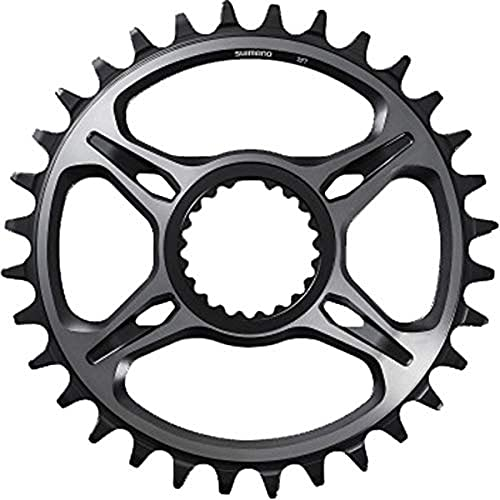 SHIMANO Plato 30D XTR FC-M9100-1/9120-1 1X12 Ciclismo, Adultos Unisex, Multicolor(Multicolor)