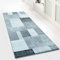 Floordirekt Teppich-Läufer Lucano 80 x 600 cm, Anthrazit - Moderner Wohnteppich für Flur, Küche, Schlafzimmer - Meterware - rutschfest, robust & pflegeleicht