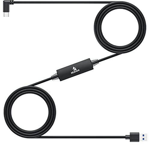 NexiGo Enhanced 16FT Link Cable with Signal Amplifier, USB 3.2 Gen1 Type C to A, Fast Charging & High-Speed Data Transfer (up to 5Gbps), Compatible with Oculus Quest 1 and 2 Headset to Gaming PC
