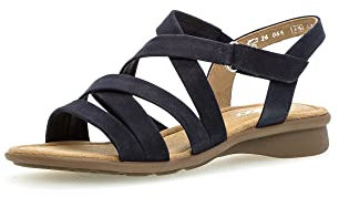 Gabor 6606636 Sandales Et Nu-pieds Femmes Bleu - 37 1/2 - Sandales Et Nu-pieds Shoes