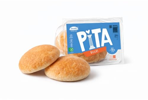 Hamburguesas, panecillos sin gluten, sin lactosa, sin harina de trigo (Pita 190 g: 2 x 95 g)
