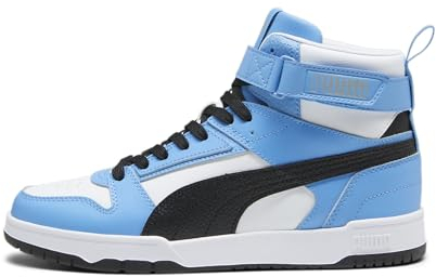 PUMA Unisex Rbd Game Sneaker, Weiß Schwarz Königsblau Gold, 41 EU