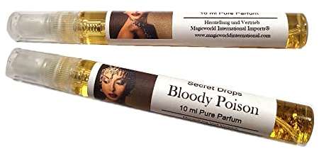 Parfum mit Pheromonen und Blattgold *Midnight Roses* 10 ml im Sprayflacon