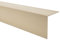 QUEST Cornière PVC Rigide Autoadhésive – Baguette d’Angle de Protection en PVC Dur pour Mur et Rebord – Profilé de Coin – 25x25mm, 150cm, beige
