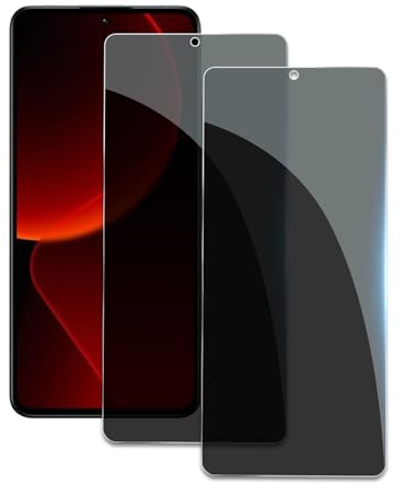 AYWLPP [2 Pièces] Verre Trempé Anti-Espion pour Xiaomi 13T Pro/13T, Protecteur D'écran de Confidentialité, 9H Dureté Film Protecteur Vitre, Anti-rayures, Anti-empreintes, Sans Bulles