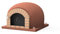 MOVELAR - Forno a legna da esterno, modello STROMBOLI (Bordeaux 100 x 100 x 77 cm) - Forno esterno con isolamento in sughero, 3 coperchi in ceramica, cottura tradizionale