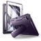 Dexnor Custodia per iPad Air 13 Inch M2 (2024) Cover, Heavy Duty Shockproof Full-body Bumper Copertura protettiva con Protezione dello Schermo & Supporto Regolabile & Supporto Matita - Phantom Purple