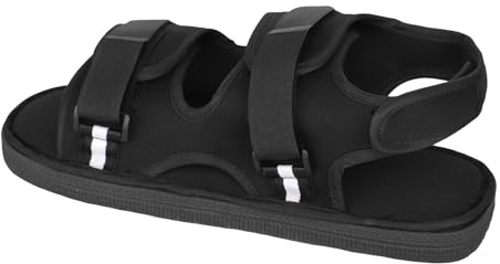 Chaussure de Plâtre Postopératoire de Fracture du Pied Chaussure Post-opératoire de Pied Cassé Chaussures de Récupération de Chausson Ouverture Large Orthopédique Chirurgicale Chaussure Marche EU48-49