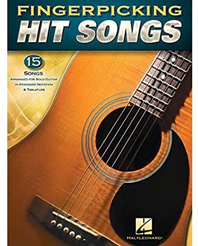 Fingerpicking Hit Songs: Noten, Sammelband für Gitarre (GUITARE)