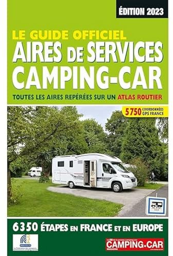 Guide officiel Aires de services camping-car 2023