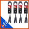4 x Stagg 1.5M Black DMX Lighting Cable Lead XLR Mic Quality Band DJ Disco