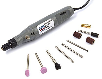 HBM Graveur/outil multiple variable comprenant dix accessoires