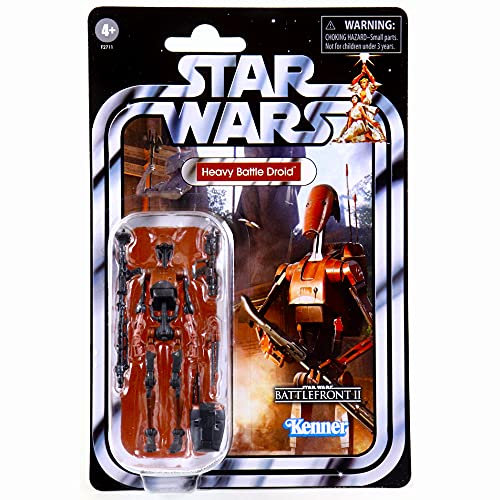 Star Wars Vintage Collection 3.75 Basic Figure VC193 Battle Front II Heavy Battle Droid/Star Wars 2021 The Vintage Collection Gaming Greats