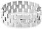 Calvin Klein Gliederarmband für Damen Kollektion GEOMETRIC aus Edelstahl - 35000243