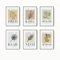 Bibel-Wandkunstdruck, Set mit 6 christlichen Schriften, Wandkunst, Dekor, Jehova, Jireh, Rapha, Shalom, Shammah Nissi Raah, Wandkunst, Bibelvers, Poster, modern, minimalistisch, für Wohnzimmer,