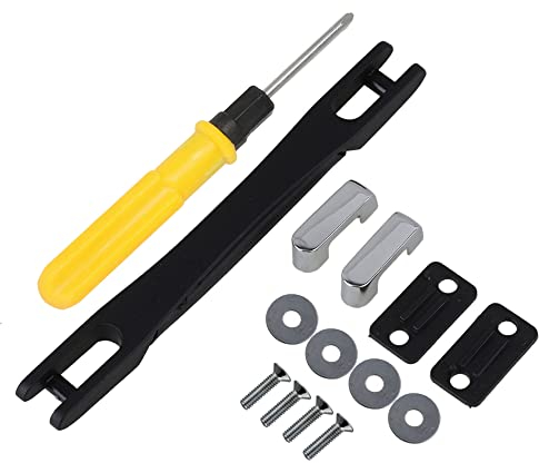 125 mm Gepäckkoffer Griff für Koffer mit Metall-Endkappe und Schraubendreher B019