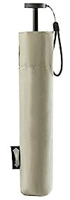 SSIMOO Parapluie pliant ultra-léger 111g seulement Parasol léger anti-voyage Parasol portable en fibre de carbone coupe-vent 6K (Color : Khaki)