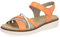 Remonte Rieker Damen D2058 Sandale Femme Sandale, Orange 38, 39 EU