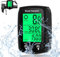 SULIVES Bike Computer - 19 Functions IP54 Waterproof - GPS Speedometer, Backlit Touch Screen - Cycling Computers - Universal Cycle Computer for Bikes