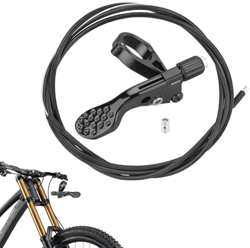 Dropper-Sattelstützenhebel – Fernbedienungshebel-Kit, Sattelstützen-Dropper-Fernbedienung | Ferngesteuerter Sattelstützenhebel Für Lenker, Stabiler Verstellbarer Dropper-Sattelstützenhebel, Sattelstüt