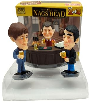 Sporting Profiles Only Fools and Horses The Nags Head 4 Piece Bobble Buddies Bobblehead Head Box Set 2 Rodney, Mike, Trigger and Bar