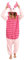 LABULA Onesie tierkostüme Damen Herren Pyjama Animal Halloween Schlafanzug Cosplay Jumpsuit Karneval Einteiler,Pig,L