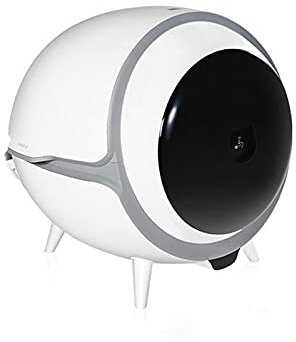 Msuiiixcccc Automatic Cat Litter Tray Electric Cleaner Fully Enclosed Smart Cat Toilet Poop Shoveling Machine High-end Cat Toilet Cat Litter Pan