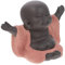 Gatuida Handgeschnitzte Buddha Skulptur Maitreya Statue Orange Dekoratives Zuhause Ornament Für Teezeremonie Glückliche Lächelnde Figur Kunsthandwerk Für Teeliebhaber