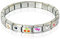 T TAKONE Italian Charm Bracelet Silber – Robustes Edelstahlarmband im Italienischen Design, ideal für den täglichen Gebrauch (silber)