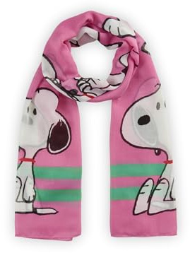 CODELLO PRINTED SCARF RECYCLED POLYESTER SN - 55X180CM