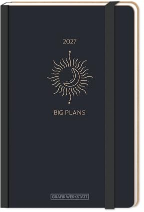 Terminplaner Letterart 2027 Big Plans: Terminplaner Hardcover