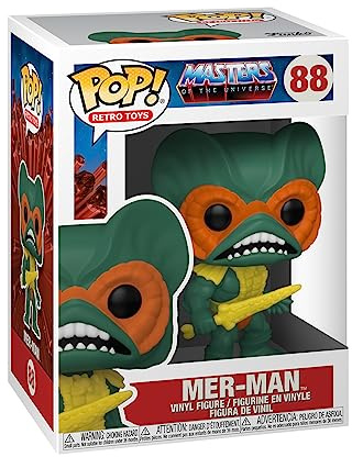Funko Pop! Vinyl: Masters of The Universe - Mer-Man - Merman - Vinyl-Sammelfigur - Geschenkidee - Offizielle Handelswaren - Spielzeug Für Kinder und Erwachsene - TV Fans
