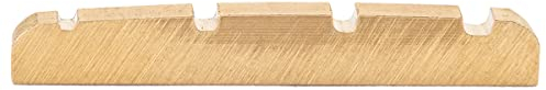 Musiclily Basic 43mm Bass Capotasto in Ottone Scanalato per Basso Elettrico 4 Corde Precision/Jazz Bass 43x3,5x6mm