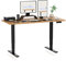 FLEXISPOT Höhenverstellbarer Schreibtisch Elektrisch,3-Fach Teleskop & Dual-Motor,Belastbarkeit 160 KG,Bürotisch mit Memory-Funktion&Anti-Kollisionssystem(180 x 80 cm Ahorn, Gestell Schwarz)