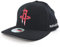 Mitchell & Ness Classic Red Eazy Curved Snapback Cap NBA Houston Rockets Black