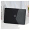 BYCeKe Compatible with MacBook Air 13 inch Case 2021 M1 A2337 A2179 A1932 with Touch ID, Woven Leather Hard Shell Case + Keyboard Cover for MacBook Air 13 inch 2020, Black