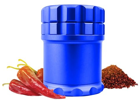 HerbSaver Metallmühle, groß, Blau