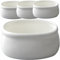 Mikinona 4pezzi Contenitore Ceramico Per Bustine Di Tè E Zucchero Organizer Per Bar E Cucina Da Design Elegante E Funzionale Per Conservare Bustine Di Tè Caramelle E Piccoli Oggetti