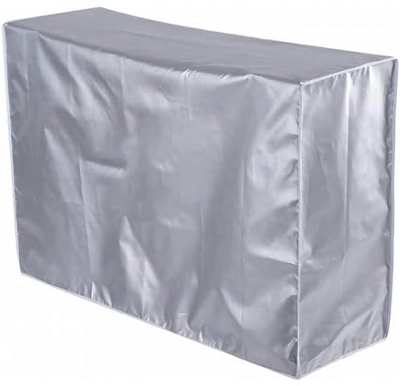 EIHI 1 Pièces Housse Climatiseur Extérieur Poussière, Protection climatiseur exterieur, Housse pour chauffage extérieur imperméable, 86 * 35 * 60Cm