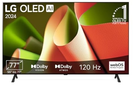 LG TV OLED 77 UHD 4K Smart TV (2024) - OLED77B46LA