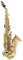 Altsaxophon Sopransaxophon Bb Flat Anfänger Saxofon Komplettset Mit Koffer Riemenrohrblatt Professionelle Übungsaufführung(A)