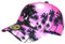 Hip Hop Honour Casquette Enfant Rose Palmiers Noirs NY Baseball Copaka 7 a 12 Ans - Taille Unique - Rose