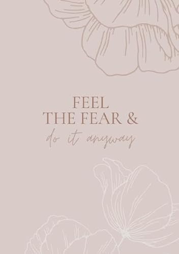 Blossom Collection / Notizbuch, Bullet Journal, Journal, Planer, Tagebuch Feel the Fear & Do it anyway