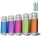 Fenglangrong Lot de 5 clés USB 2.0/3.0 Bleu/violet/rose/vert/orange 1 Go