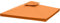 Pavillon Ersatzdach 3x3 m wasserdicht - Dach Ersatzbezug mit Kaminabzug, Terracotta