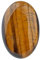 Nupuyai Tigerauge Stein Handschmeichler Edelstein Oval, Naturkristall Massagestein Heilstein Taschenstein Energiestein für Gua Sha Spa Reiki Meditation Haus Deko