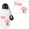 Gourde ou bouteille enfant - Personnalisable avec prénom - 500mL (Lapins)